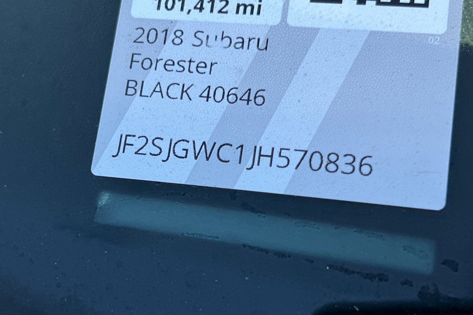 2018 Subaru Forester Touring