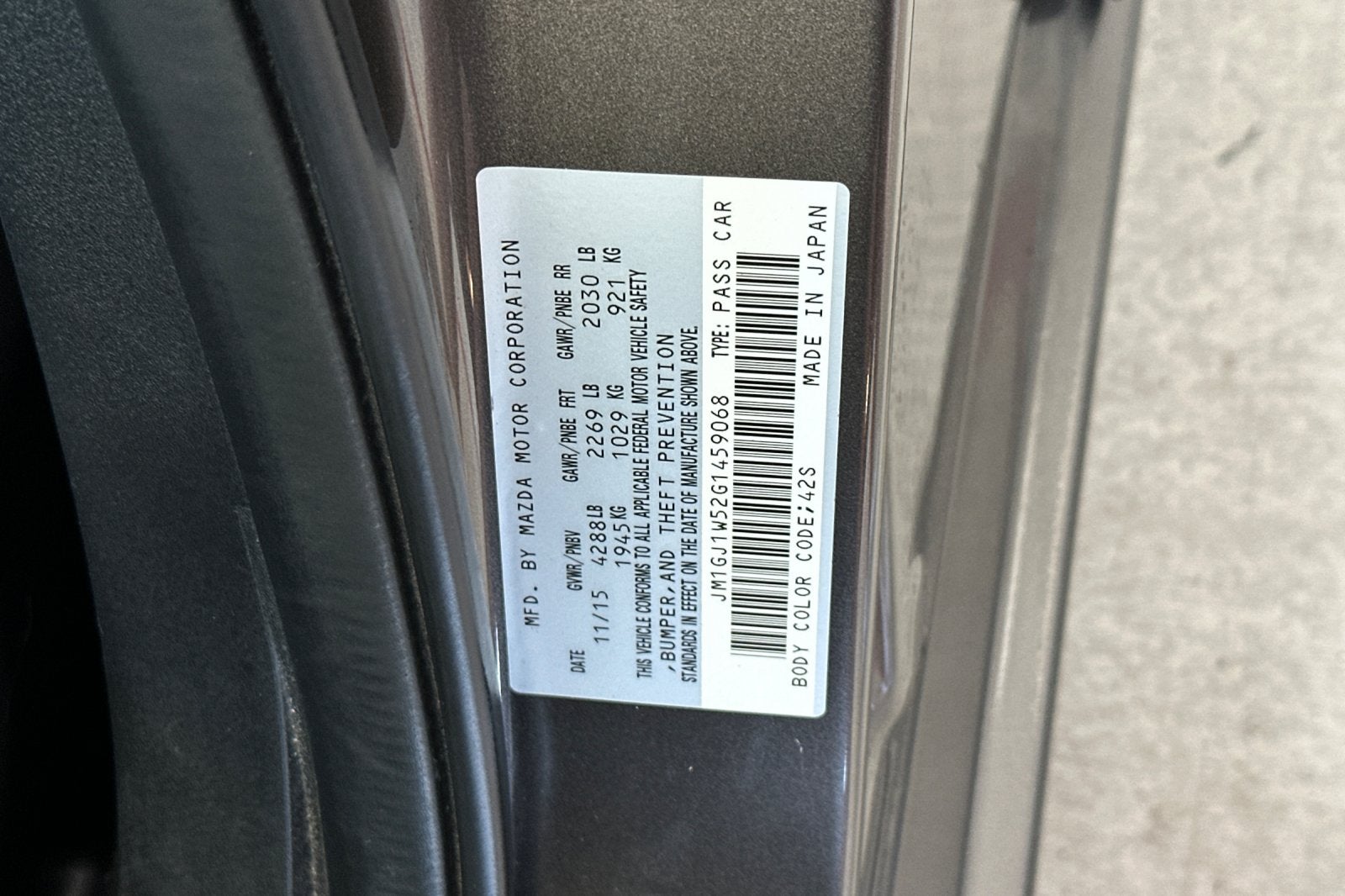 2016 Mazda Mazda6 i Grand Touring