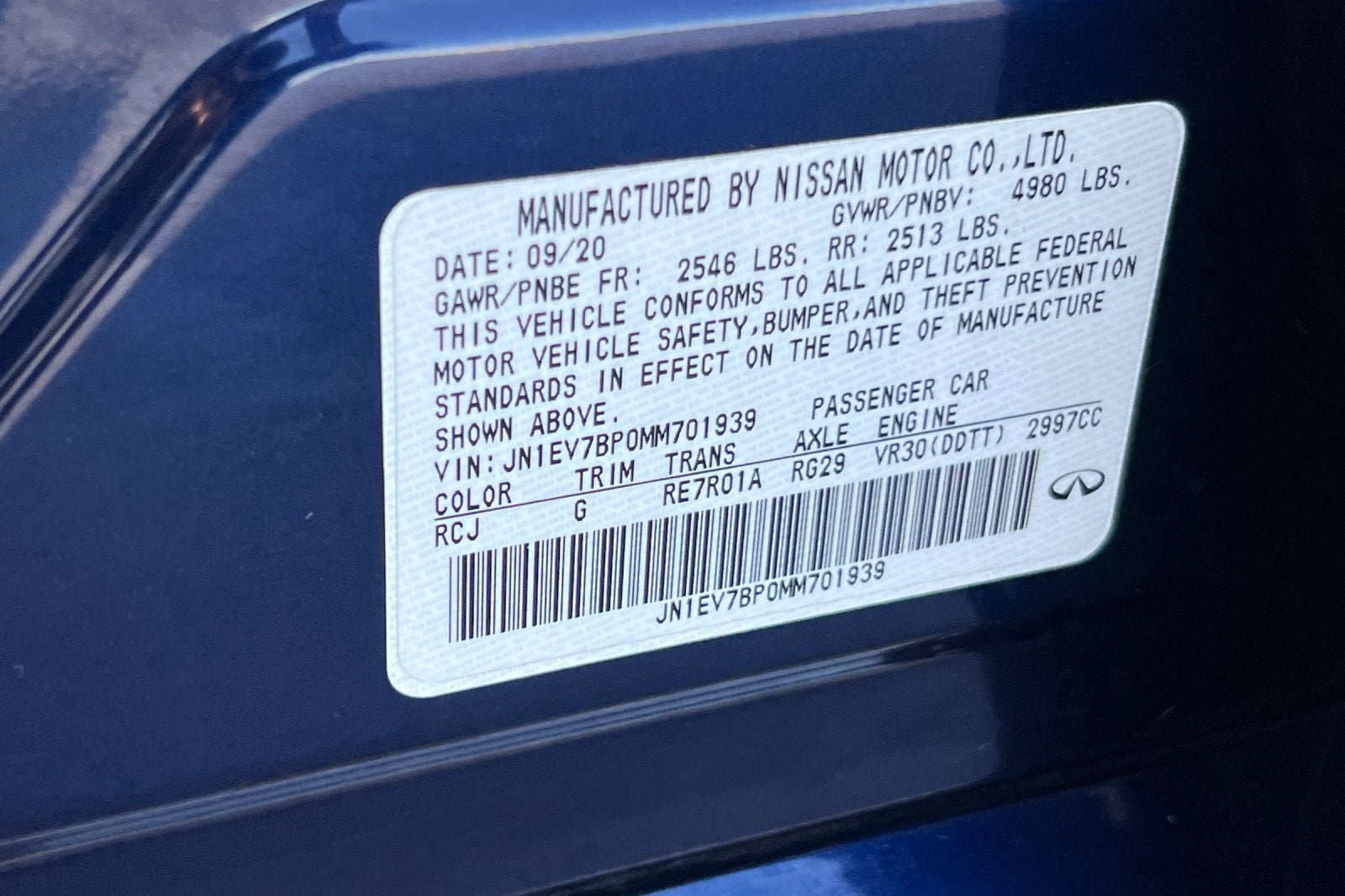 2021 INFINITI Q50 3.0t LUXE