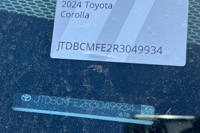 2024 Toyota Corolla Hybrid LE