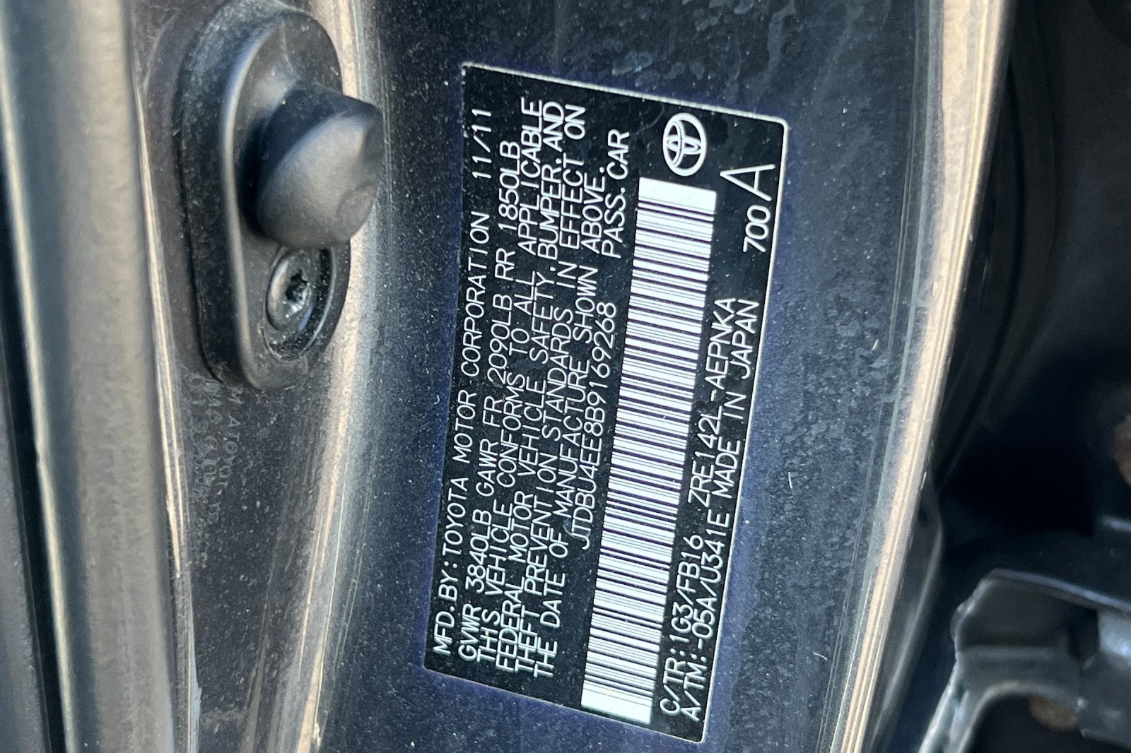 2011 Toyota Corolla LE
