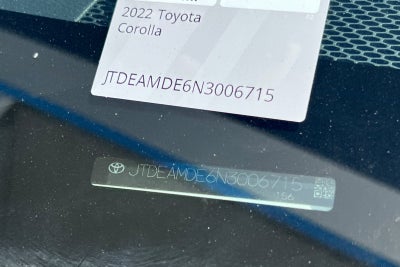2022 Toyota Corolla Hybrid LE