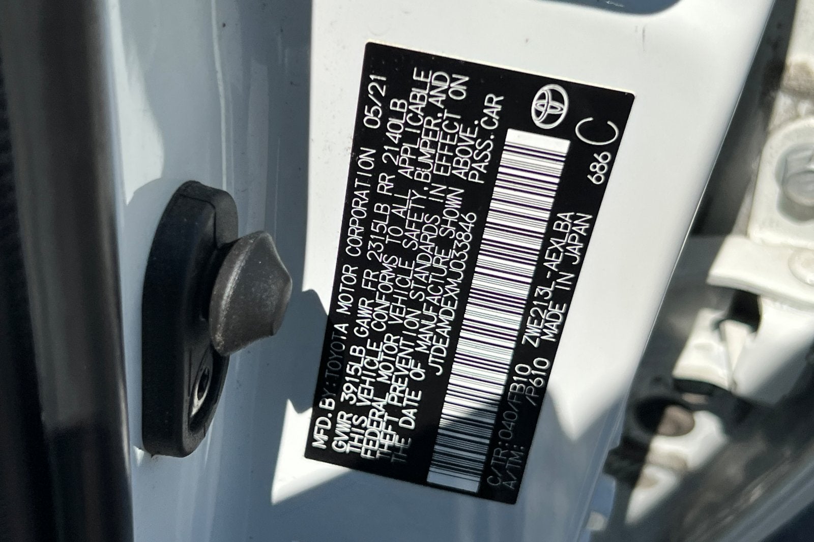 2021 Toyota Corolla Hybrid LE