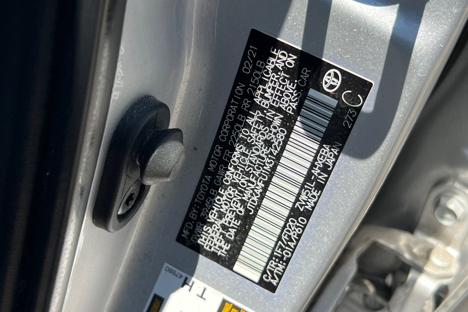 2021 Toyota Prius LE