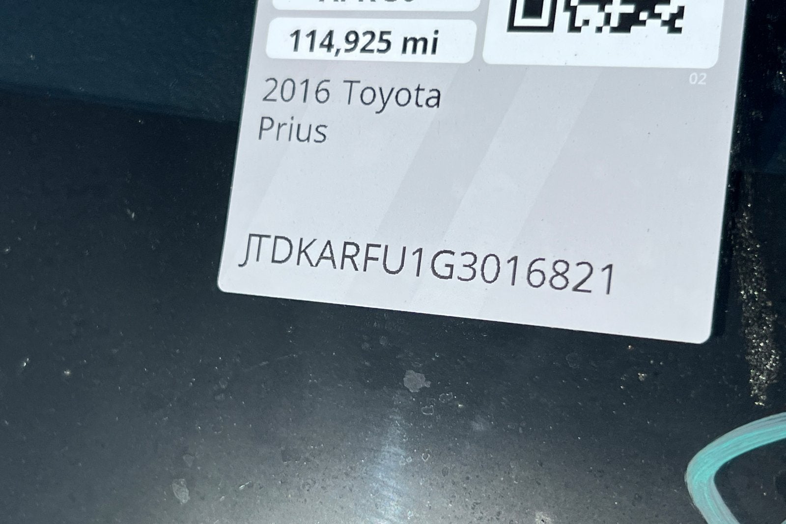 2016 Toyota Prius Four Touring