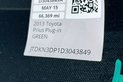 2013 Toyota Prius Plug-In Base