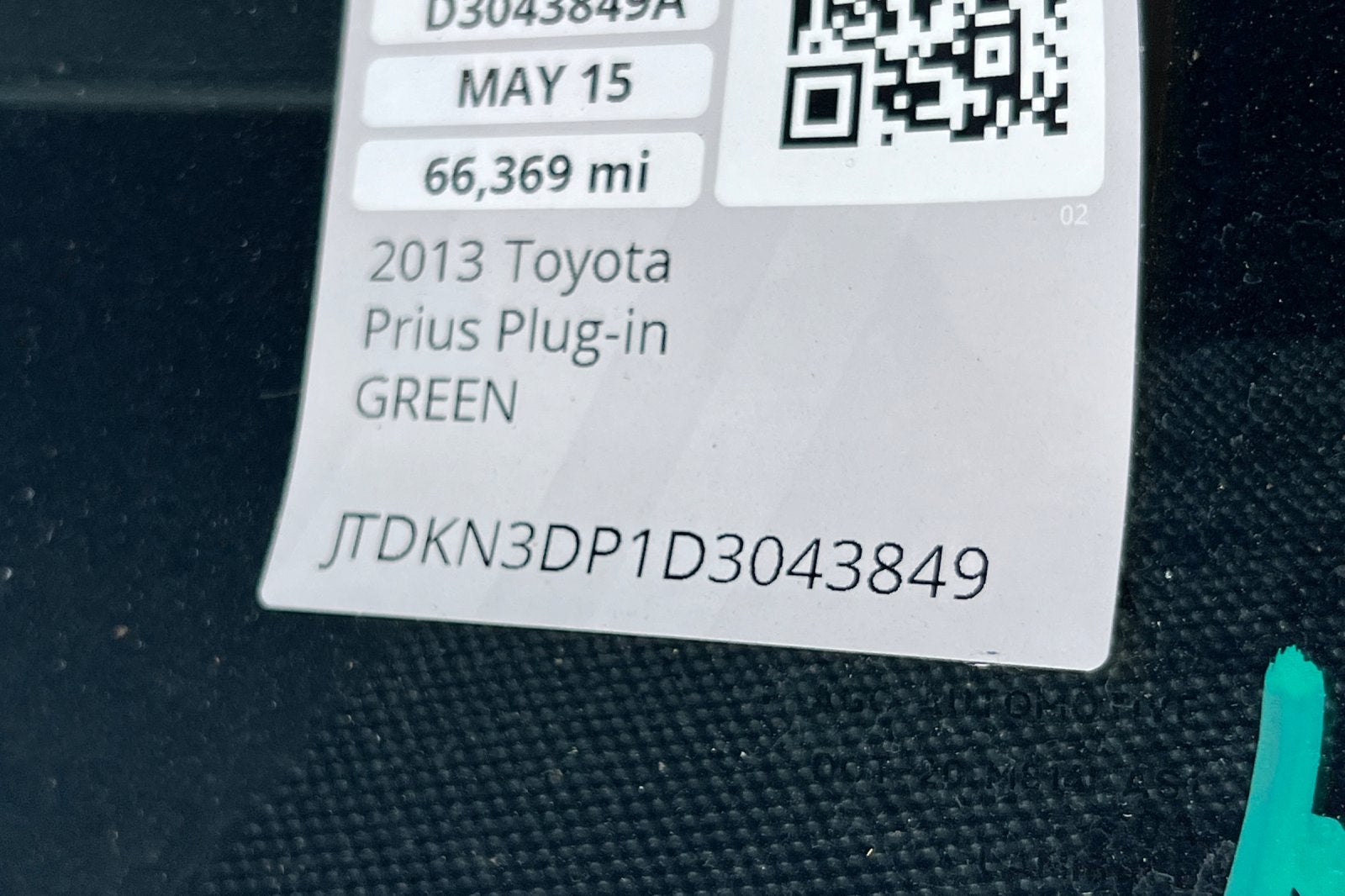 2013 Toyota Prius Plug-In Base