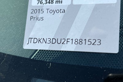 2015 Toyota Prius Four