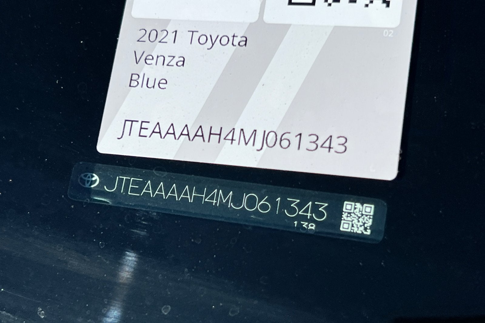 2021 Toyota Venza XLE