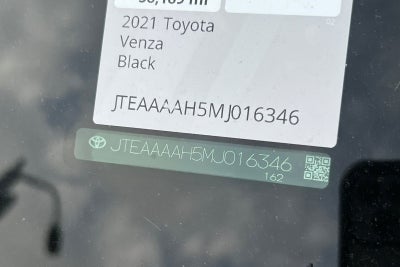 2021 Toyota Venza XLE