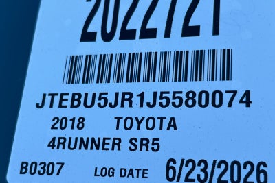 2018 Toyota 4Runner Limited