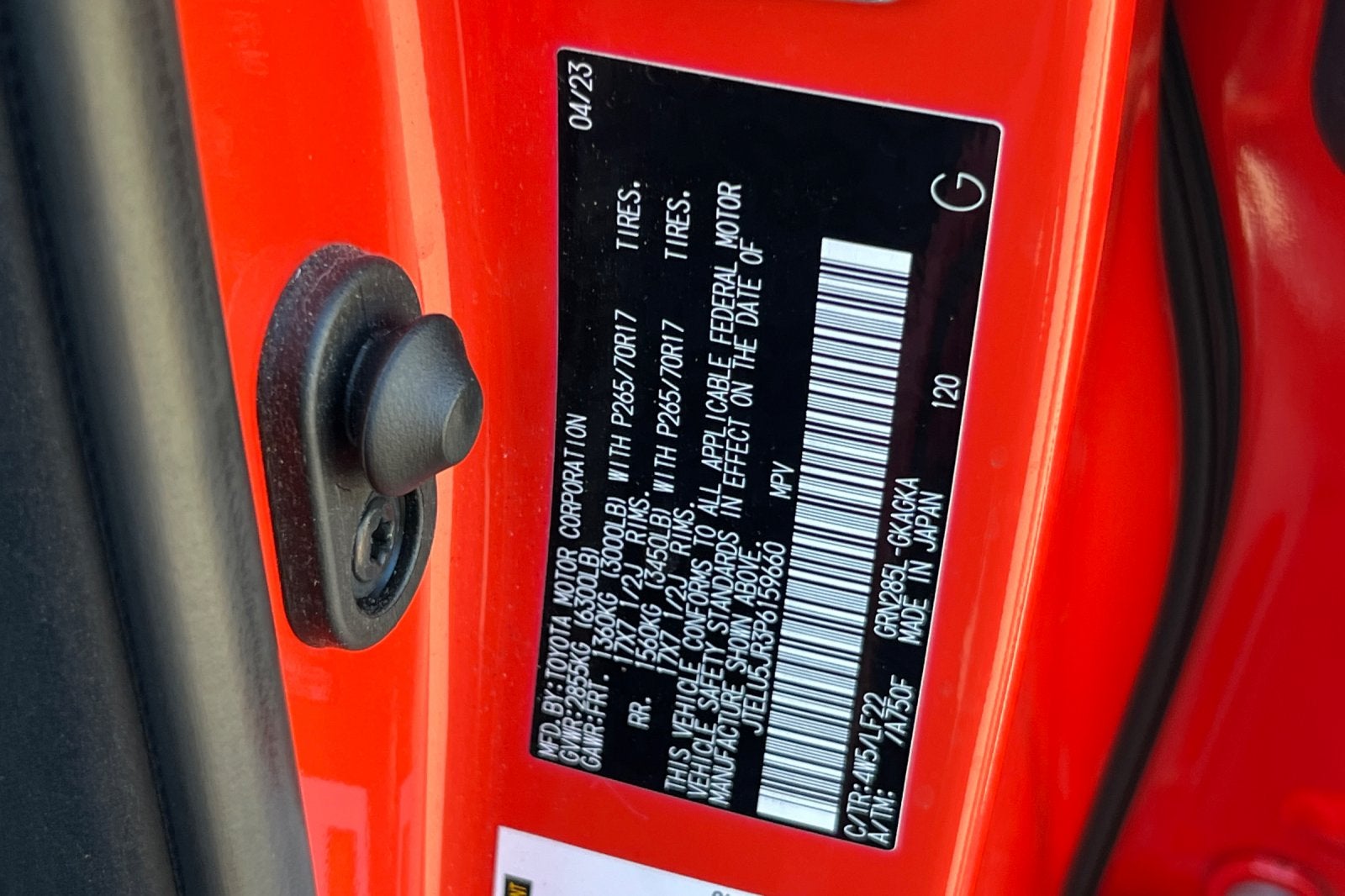 2023 Toyota 4Runner TRD Pro