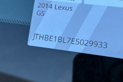 2014 Lexus GS 350 