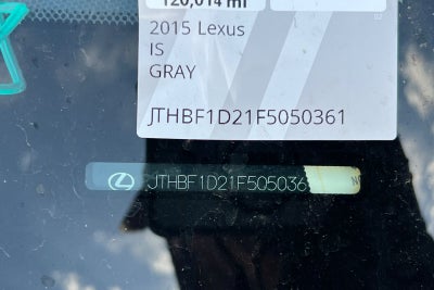 2015 Lexus IS 250 