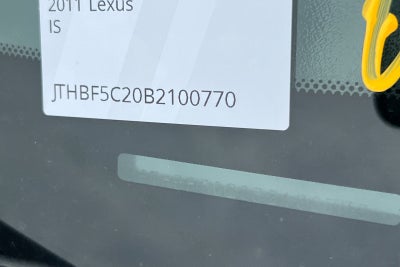 2011 Lexus IS 250 