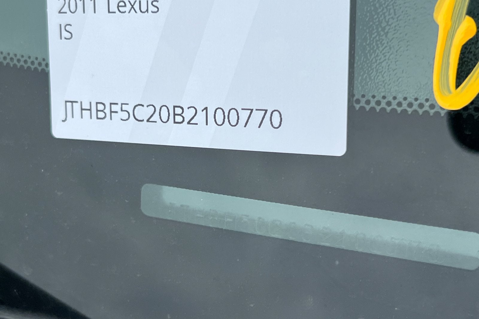 2011 Lexus IS 250 