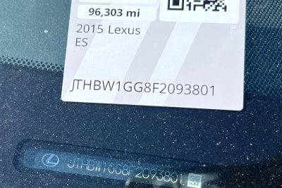 2015 Lexus ES 300h Hybrid