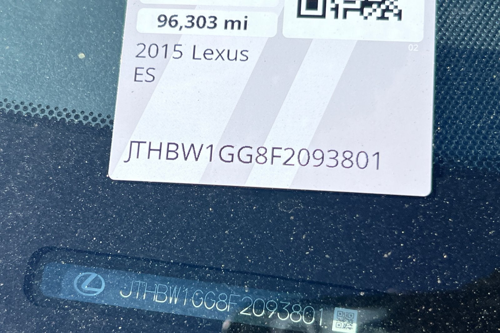 2015 Lexus ES 300h Hybrid