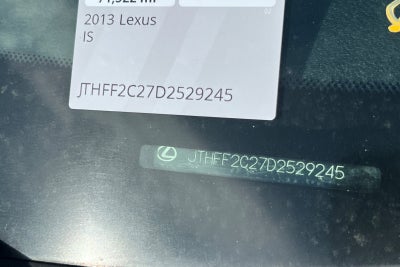 2013 Lexus IS 250C 