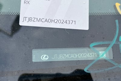 2017 Lexus RX 350 