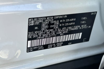 2025 Toyota RAV4 Hybrid SE