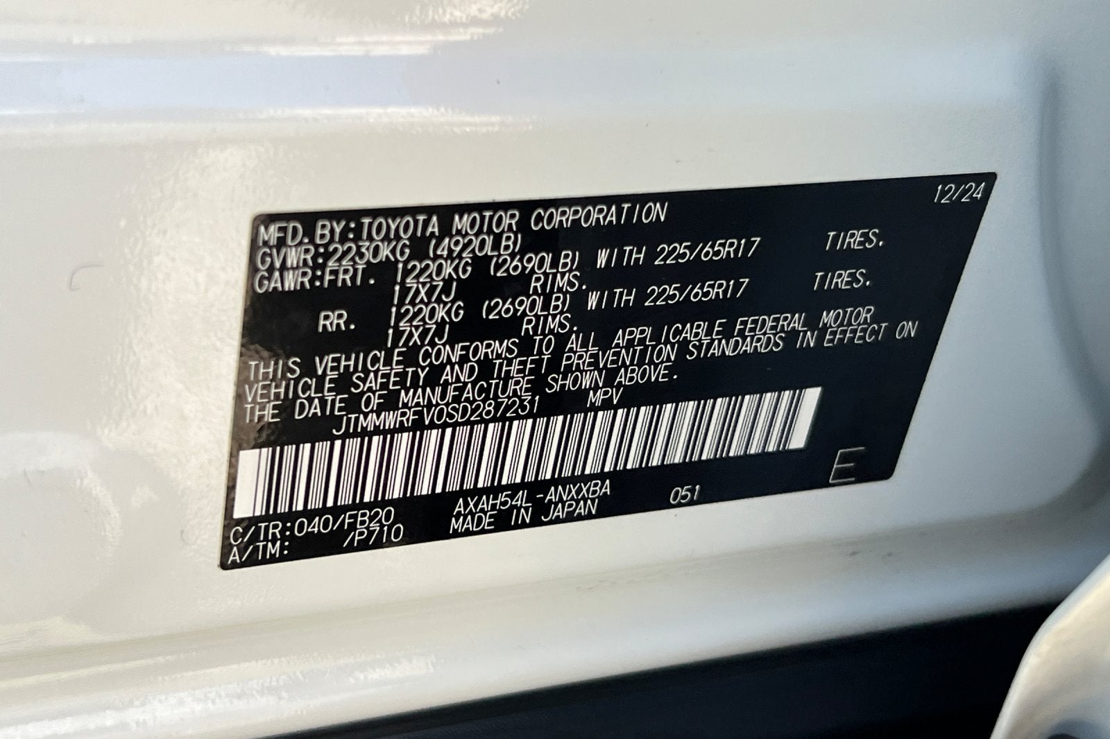 2025 Toyota RAV4 Hybrid LE