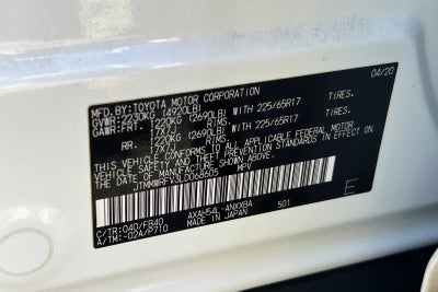 2020 Toyota RAV4 Hybrid LE