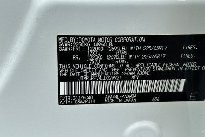 2018 Toyota RAV4 Hybrid XLE