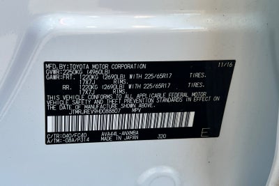 2017 Toyota RAV4 Hybrid XLE