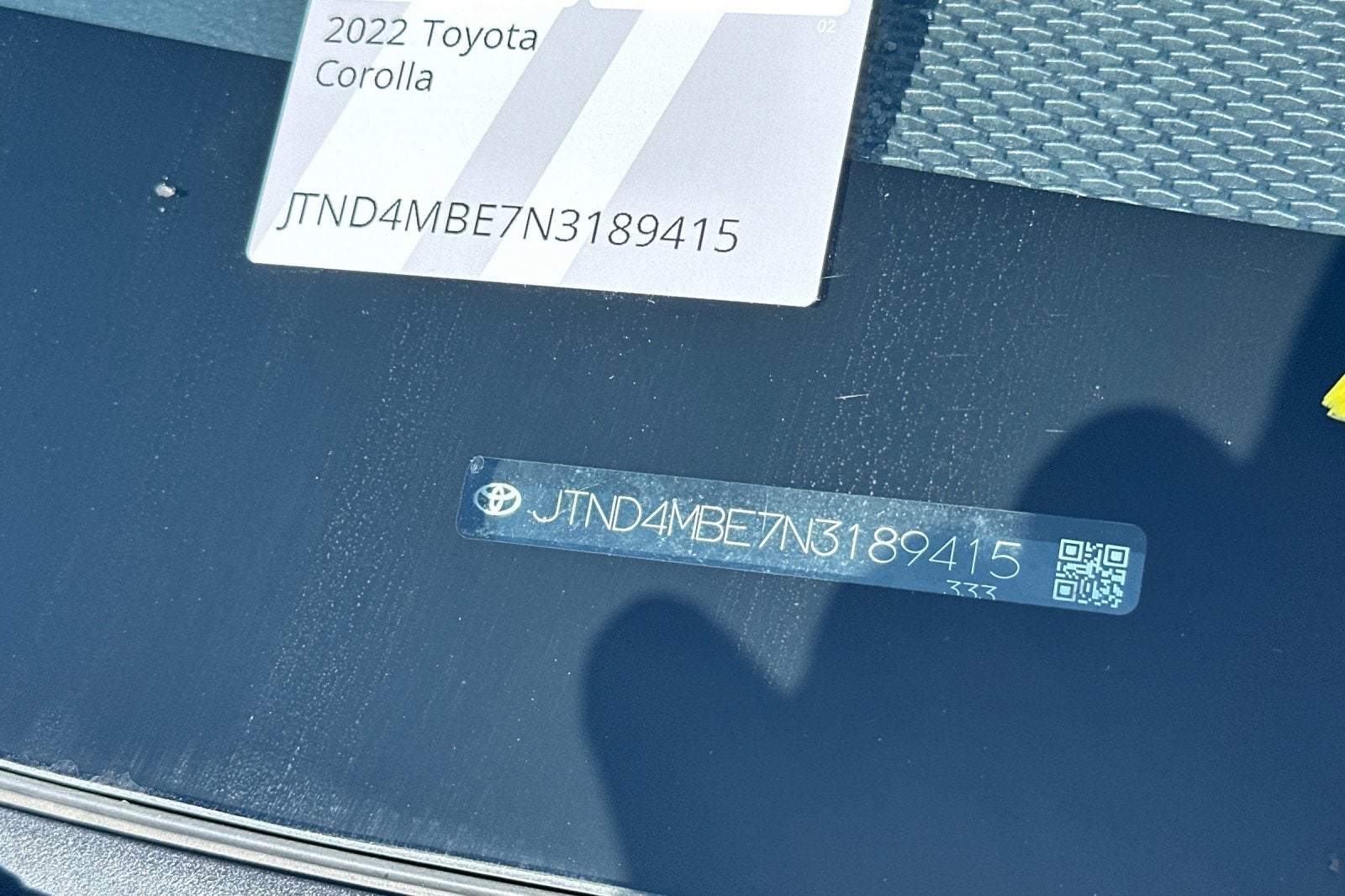 2022 Toyota Corolla Nightshade