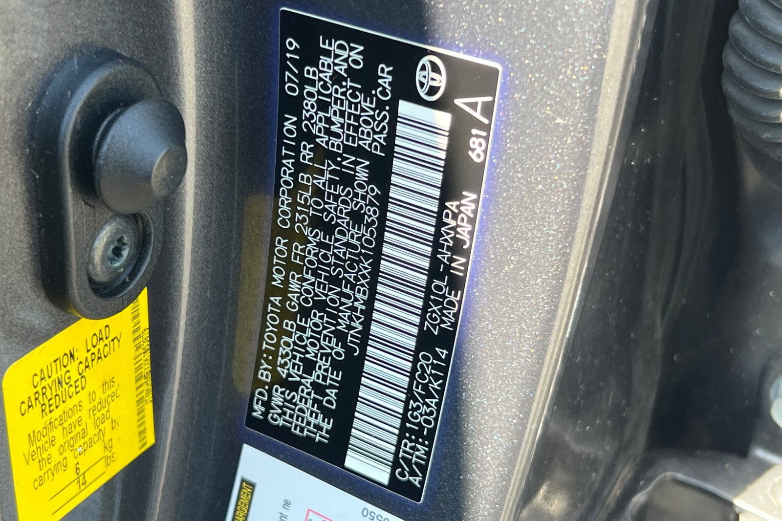 2019 Toyota C-HR LE