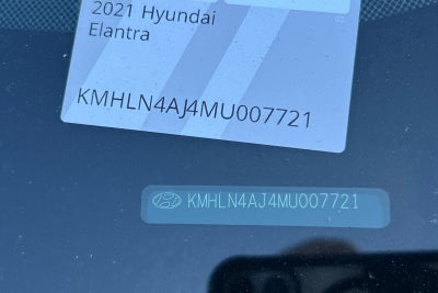 2021 Hyundai Elantra Hybrid Limited