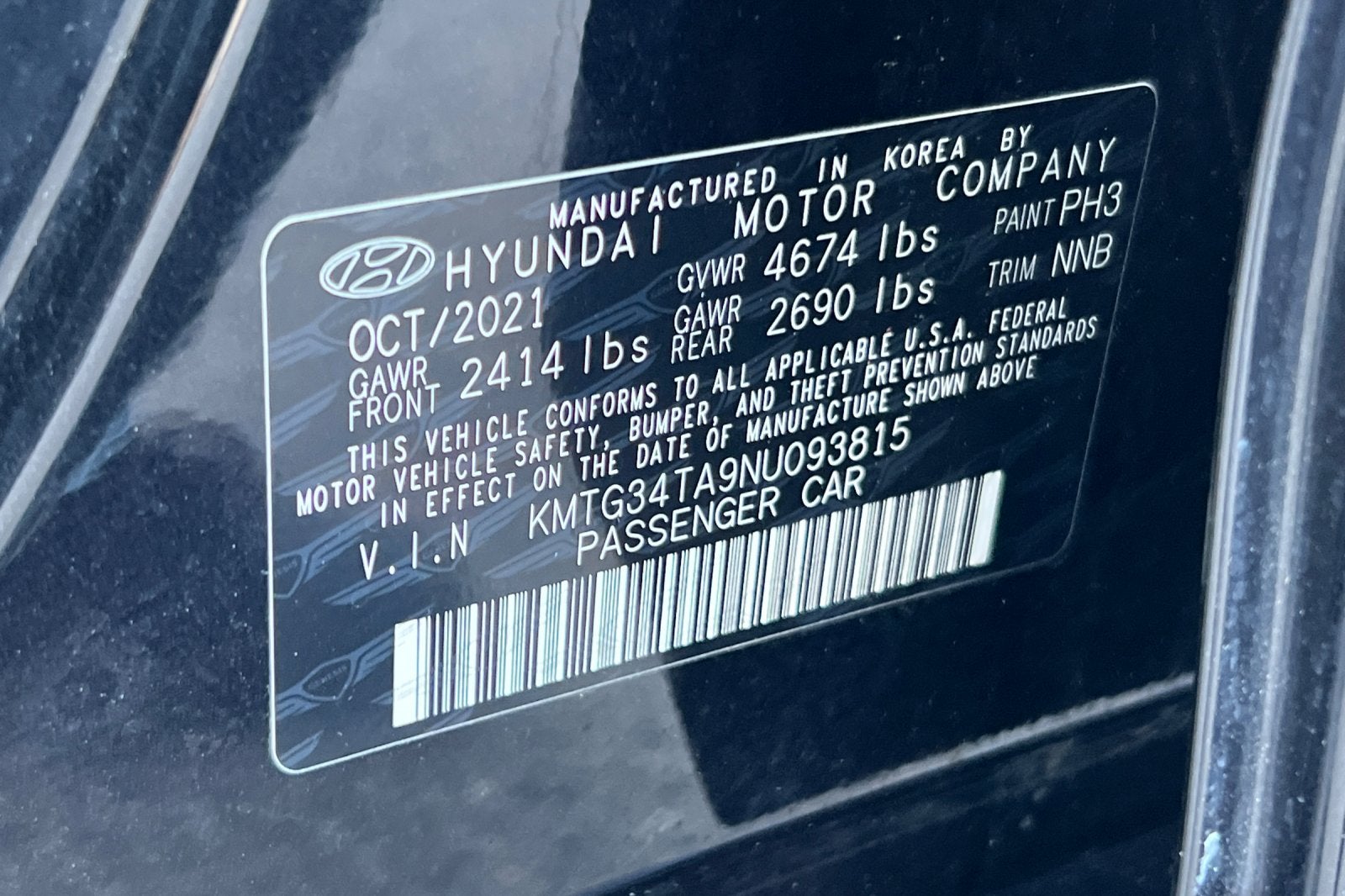 2022 Genesis G70 2.0T