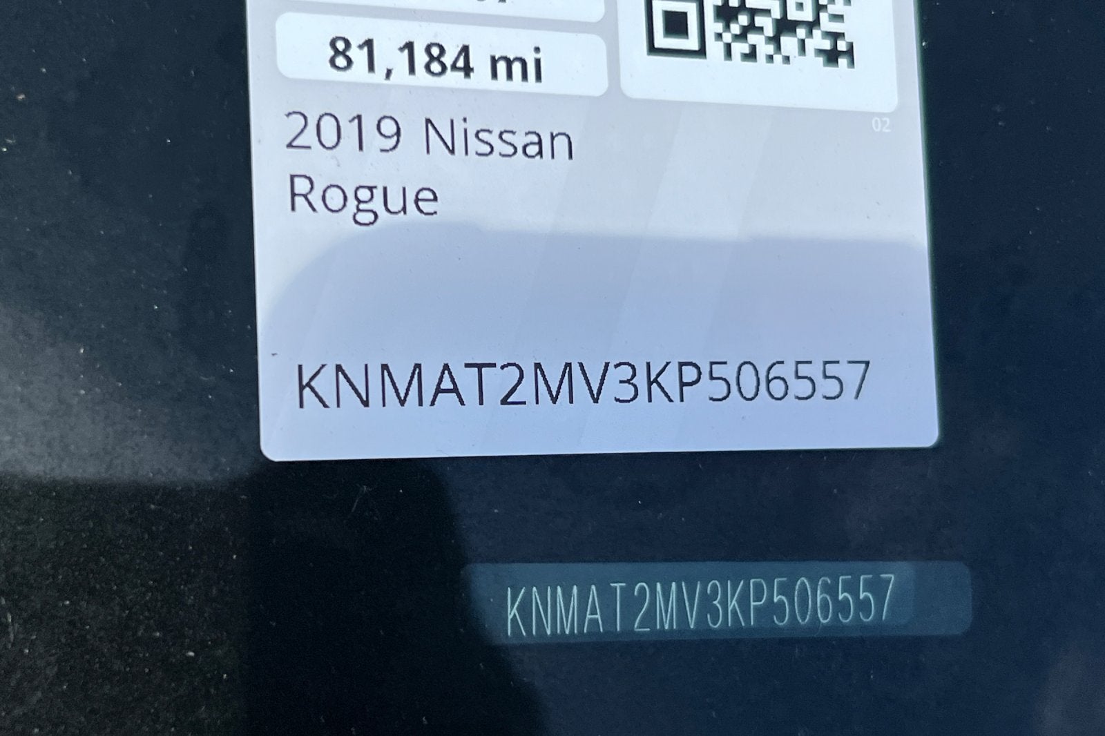 2019 Nissan Rogue SV