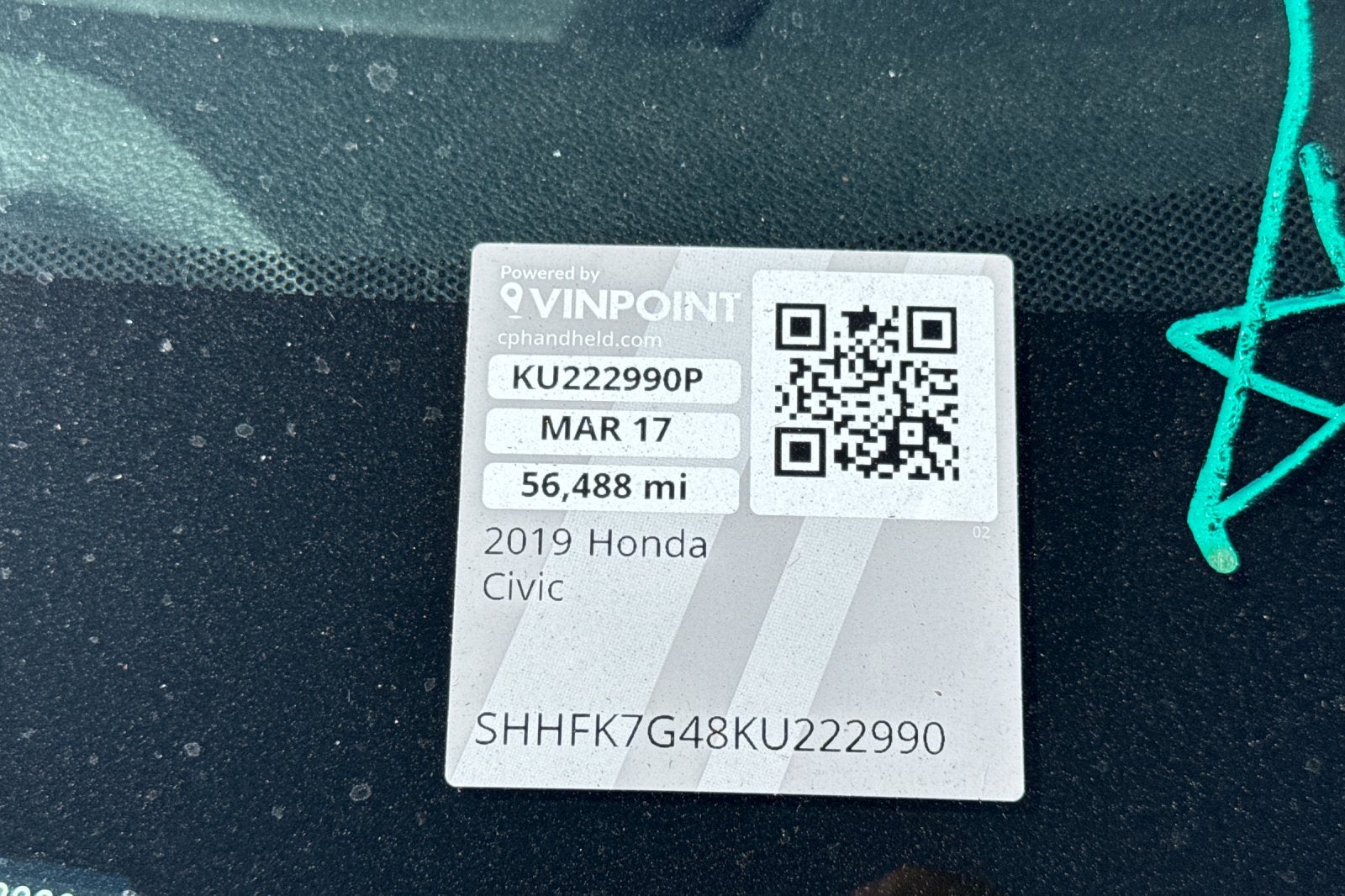 2019 Honda Civic Hatchback Sport