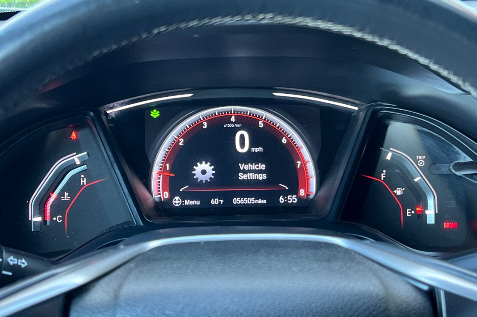 2019 Honda Civic Hatchback Sport
