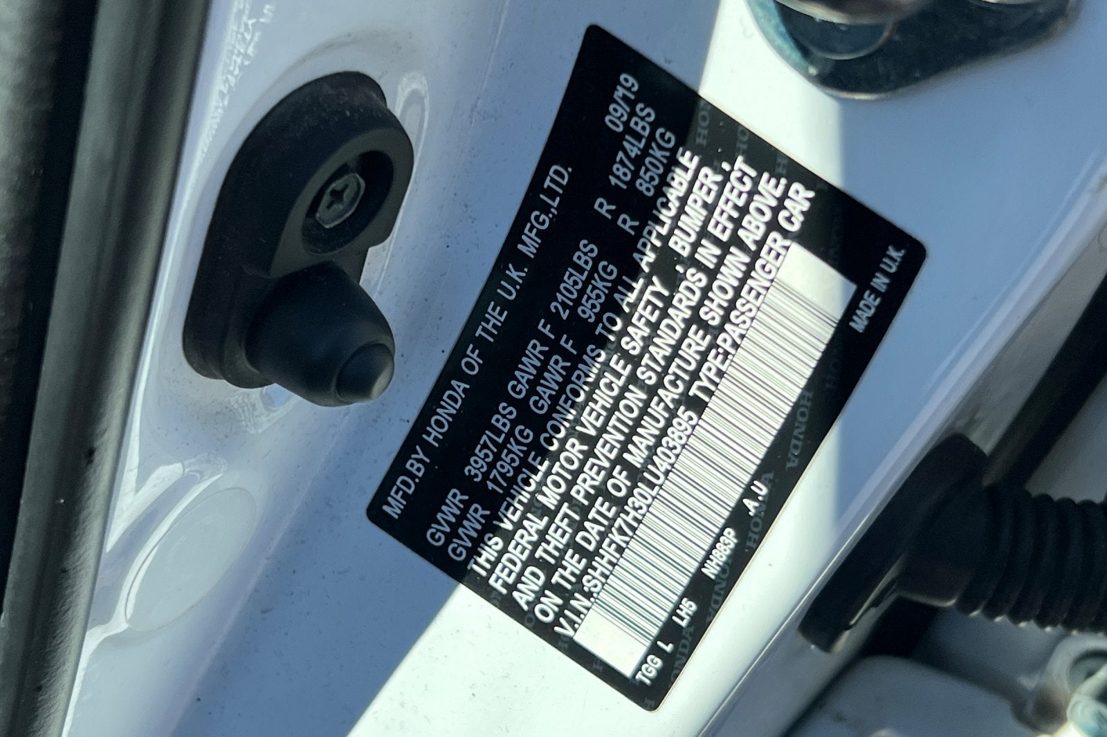 2020 Honda Civic Hatchback LX