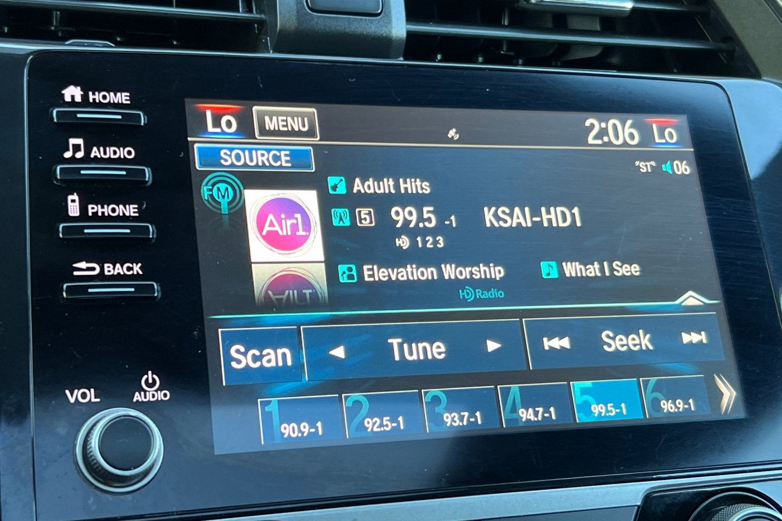 2019 Honda Civic Hatchback EX