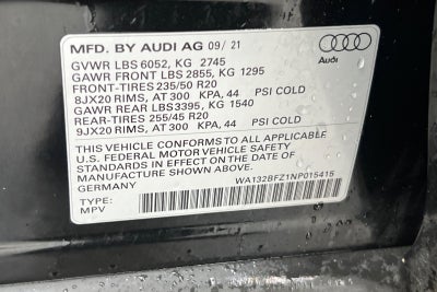 2022 Audi Q4 e-tron Sportback Premium Plus