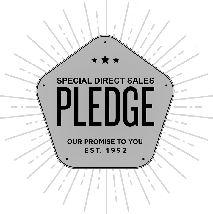 Roseville Toyota Pledge logo